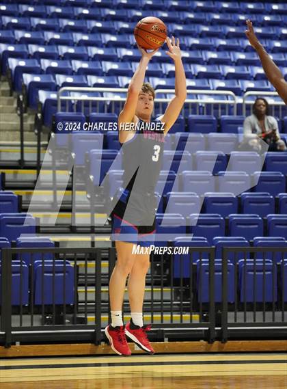Thumbnail 2 in Westlake vs. Shoemaker (Cy-Hoops Invitational) photogallery.