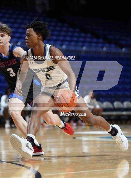 Thumbnail 3 in Westlake vs. Shoemaker (Cy-Hoops Invitational) photogallery.