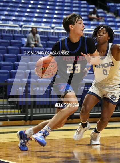 Thumbnail 2 in Westlake vs. Shoemaker (Cy-Hoops Invitational) photogallery.
