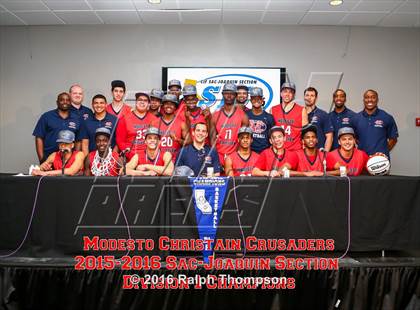 Thumbnail 2 in Folsom vs. Modesto Christian (CIF SJS D1 Final) photogallery.