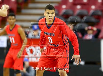 Thumbnail 3 in Folsom vs. Modesto Christian (CIF SJS D1 Final) photogallery.