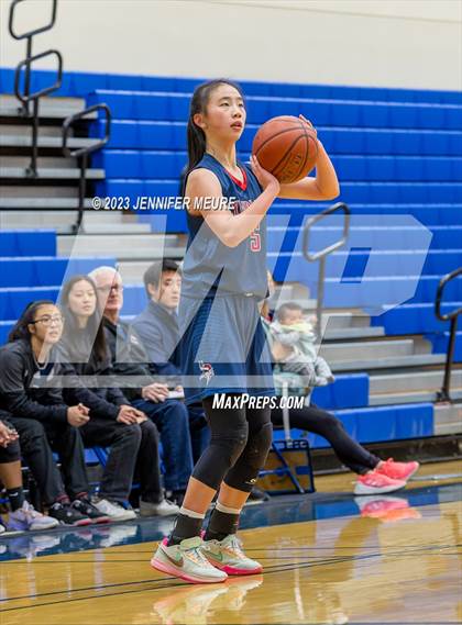 Thumbnail 2 in Lynbrook vs. Carlmont (Newark Optimist Club Holiday Classic) photogallery.