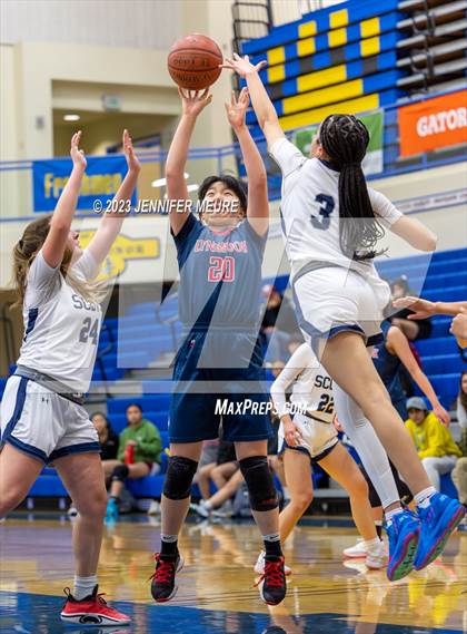 Thumbnail 2 in Lynbrook vs. Carlmont (Newark Optimist Club Holiday Classic) photogallery.