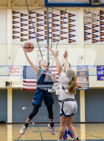 Thumbnail 2 in Lynbrook vs. Carlmont (Newark Optimist Club Holiday Classic) photogallery.