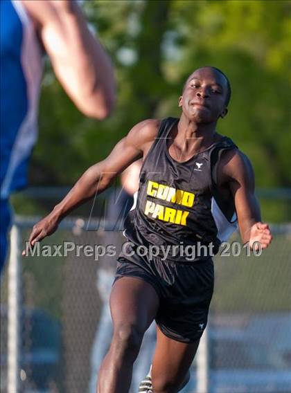 Thumbnail 1 in True Team Section 6AAA (Boys and Girls 200m Dash) photogallery.