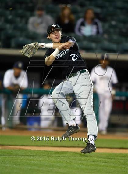 Thumbnail 2 in De La Salle vs. Elk Grove @ Raley Field photogallery.