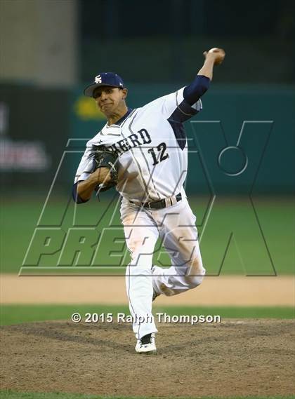 Thumbnail 2 in De La Salle vs. Elk Grove @ Raley Field photogallery.