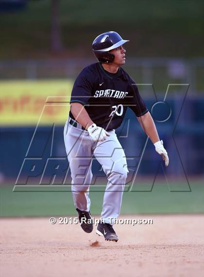 Thumbnail 2 in De La Salle vs. Elk Grove @ Raley Field photogallery.