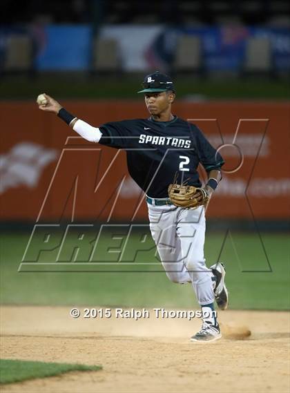 Thumbnail 2 in De La Salle vs. Elk Grove @ Raley Field photogallery.