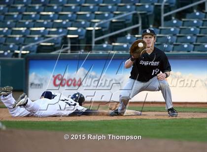 Thumbnail 2 in De La Salle vs. Elk Grove @ Raley Field photogallery.
