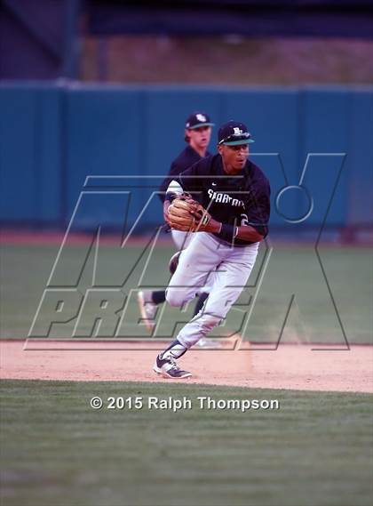 Thumbnail 2 in De La Salle vs. Elk Grove @ Raley Field photogallery.