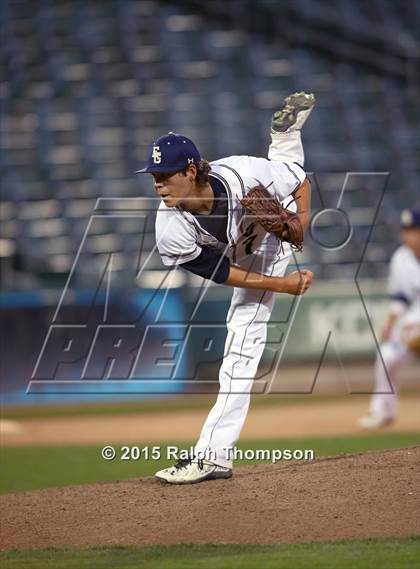 Thumbnail 2 in De La Salle vs. Elk Grove @ Raley Field photogallery.