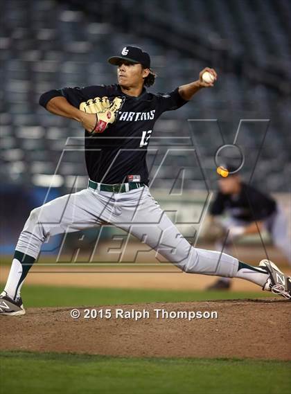 Thumbnail 3 in De La Salle vs. Elk Grove @ Raley Field photogallery.