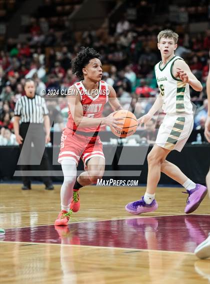 Thumbnail 2 in Smoky Hill vs Mountain Vista (CHSAA 6A Great 8) photogallery.