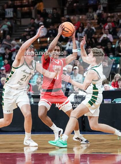 Thumbnail 3 in Smoky Hill vs Mountain Vista (CHSAA 6A Great 8) photogallery.