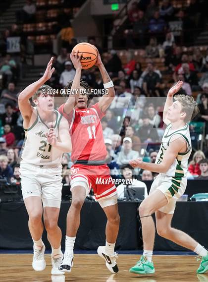 Thumbnail 2 in Smoky Hill vs Mountain Vista (CHSAA 6A Great 8) photogallery.