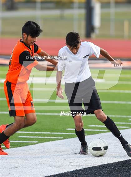 Thumbnail 1 in Newman International Academy vs. Uplift Mighty Prep (TCAF Consolation) photogallery.