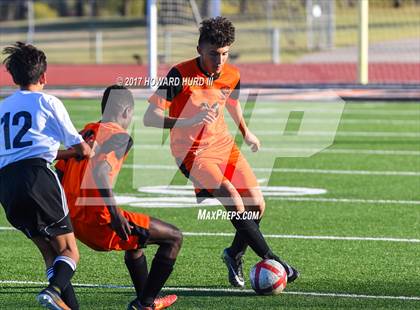 Thumbnail 1 in Newman International Academy vs. Uplift Mighty Prep (TCAF Consolation) photogallery.