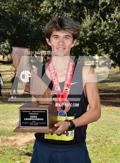 Thumbnail 2 in CIF State Cross Country Championships (Boys Awards) photogallery.