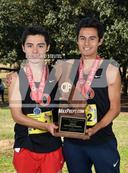 Thumbnail 3 in CIF State Cross Country Championships (Boys Awards) photogallery.
