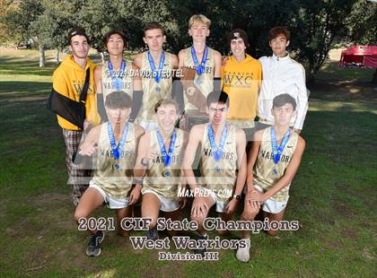 Thumbnail 2 in CIF State Cross Country Championships (Boys Awards) photogallery.