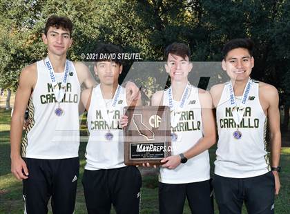 Thumbnail 2 in CIF State Cross Country Championships (Boys Awards) photogallery.