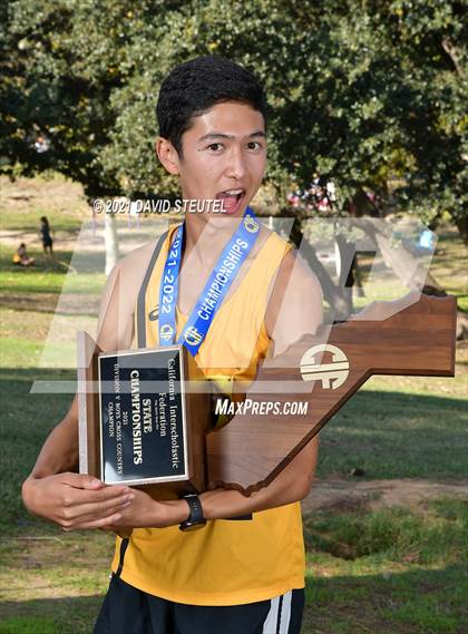 Thumbnail 2 in CIF State Cross Country Championships (Boys Awards) photogallery.