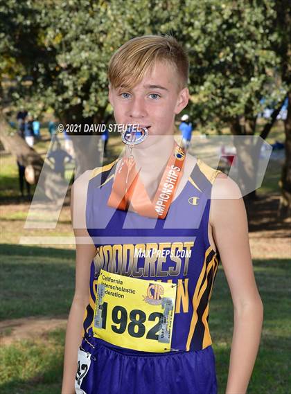 Thumbnail 2 in CIF State Cross Country Championships (Boys Awards) photogallery.