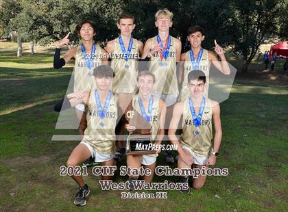 Thumbnail 3 in CIF State Cross Country Championships (Boys Awards) photogallery.