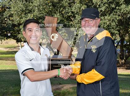 Thumbnail 1 in CIF State Cross Country Championships (Boys Awards) photogallery.