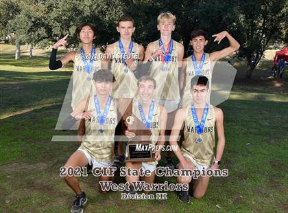 Thumbnail 2 in CIF State Cross Country Championships (Boys Awards) photogallery.