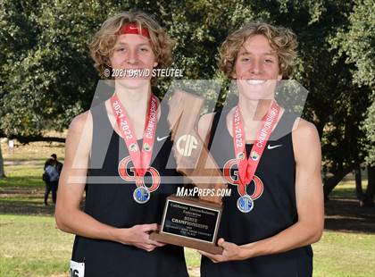 Thumbnail 2 in CIF State Cross Country Championships (Boys Awards) photogallery.