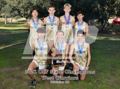 Thumbnail 2 in CIF State Cross Country Championships (Boys Awards) photogallery.