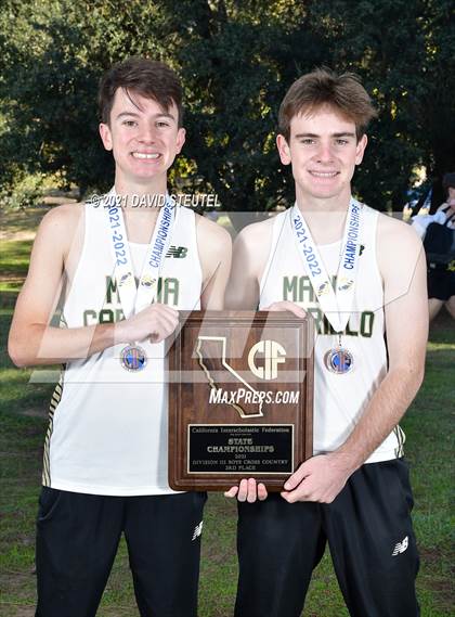 Thumbnail 3 in CIF State Cross Country Championships (Boys Awards) photogallery.