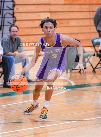 Thumbnail 1 in Queen Creek vs. Sunnyslope (Hoopsgiving Tournament) photogallery.