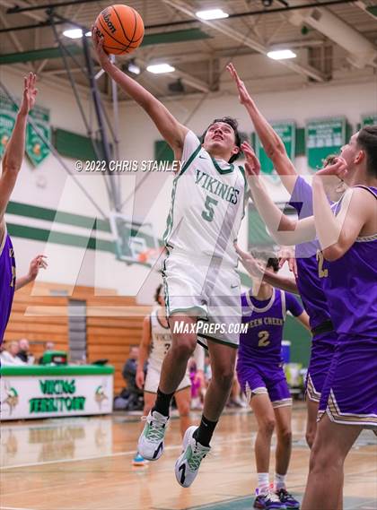 Thumbnail 1 in Queen Creek vs. Sunnyslope (Hoopsgiving Tournament) photogallery.