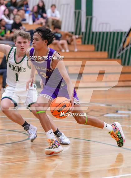 Thumbnail 3 in Queen Creek vs. Sunnyslope (Hoopsgiving Tournament) photogallery.