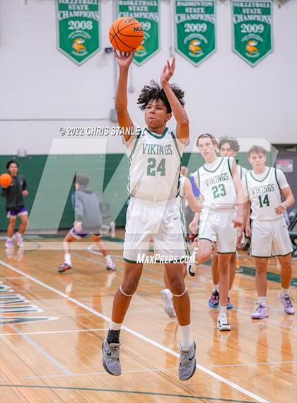 Thumbnail 1 in Queen Creek vs. Sunnyslope (Hoopsgiving Tournament) photogallery.