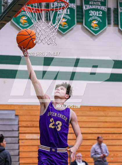 Thumbnail 3 in Queen Creek vs. Sunnyslope (Hoopsgiving Tournament) photogallery.