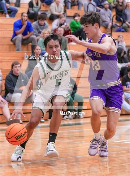 Thumbnail 3 in Queen Creek vs. Sunnyslope (Hoopsgiving Tournament) photogallery.