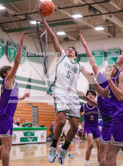 Thumbnail 2 in Queen Creek vs. Sunnyslope (Hoopsgiving Tournament) photogallery.