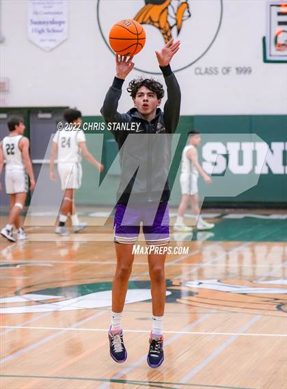 Thumbnail 1 in Queen Creek vs. Sunnyslope (Hoopsgiving Tournament) photogallery.