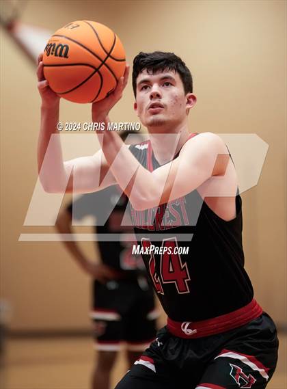 Thumbnail 1 in Cardinal Newman vs Hillcrest (Poinsettia Classic) photogallery.