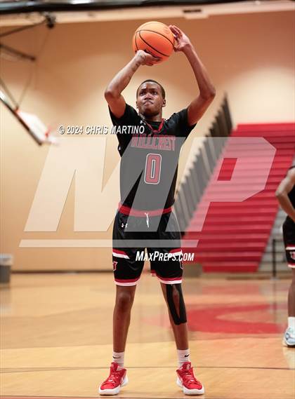 Thumbnail 3 in Cardinal Newman vs Hillcrest (Poinsettia Classic) photogallery.