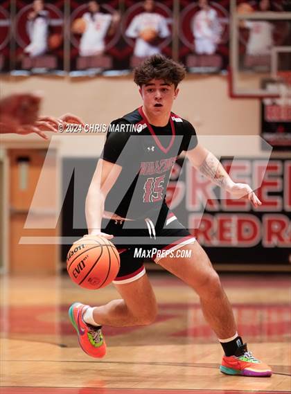Thumbnail 3 in Cardinal Newman vs Hillcrest (Poinsettia Classic) photogallery.