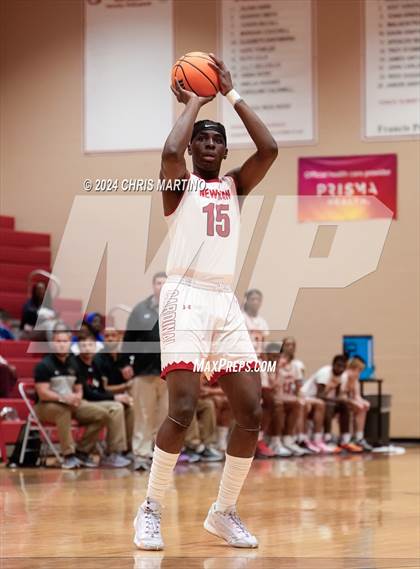 Thumbnail 2 in Cardinal Newman vs Hillcrest (Poinsettia Classic) photogallery.