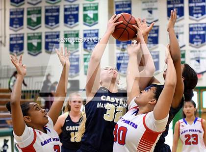 Thumbnail 2 in San Leandro vs Casteel (Gator Winter Classic) photogallery.