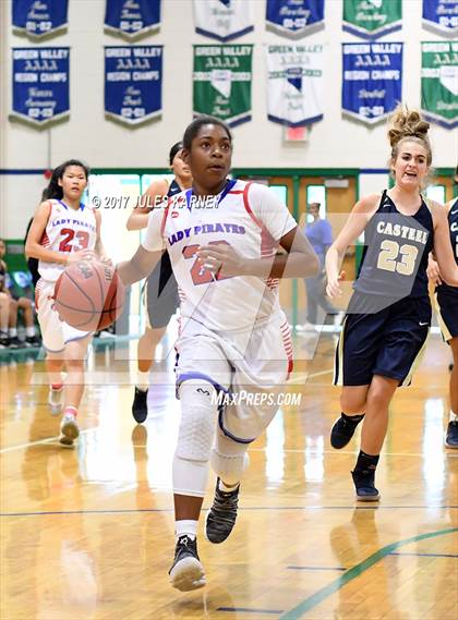 Thumbnail 3 in San Leandro vs Casteel (Gator Winter Classic) photogallery.