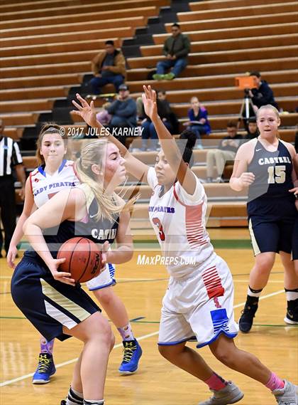 Thumbnail 2 in San Leandro vs Casteel (Gator Winter Classic) photogallery.