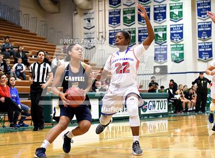 Thumbnail 2 in San Leandro vs Casteel (Gator Winter Classic) photogallery.